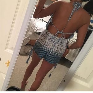 Backless Romper